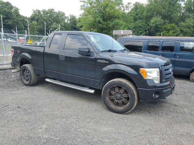 1FTEX1EW4AFD84870 - 2010 FORD F150 SUPER CAB BLACK photo 4