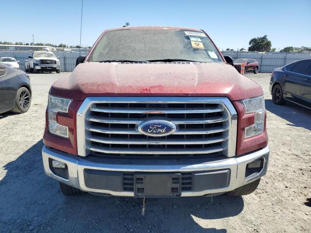 1FTEW1CF3HKC36085 - 2017 FORD F150 SUPERCREW RED photo 5