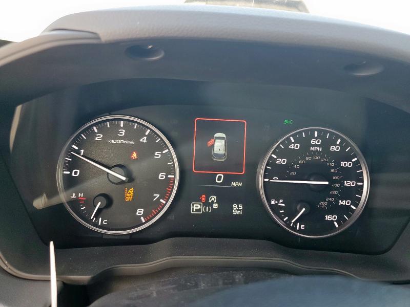 JF2GUHDC3SH261361 - 2025 SUBARU CROSSTREK PREMIUM GRAY photo 9