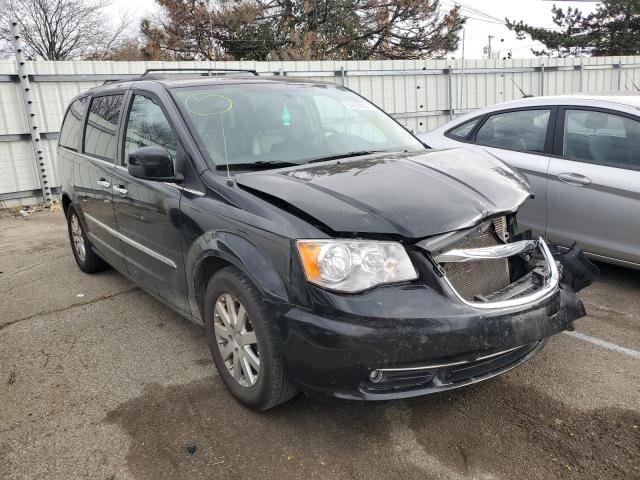 2C4RC1BG2ER421410 - 2014 CHRYSLER TOWN & COU TOURING შავი ფოტო 1