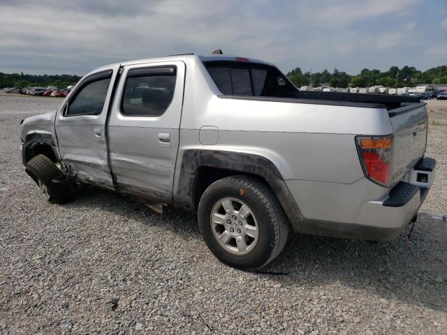 2HJYK16588H520973 - 2008 HONDA RIDGELINE RTL SILVER photo 2