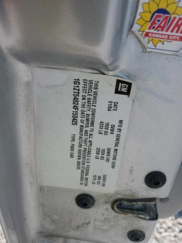 1G1ZT54824F150425 - 2004 CHEVROLET MALIBU LS SILVER photo 13