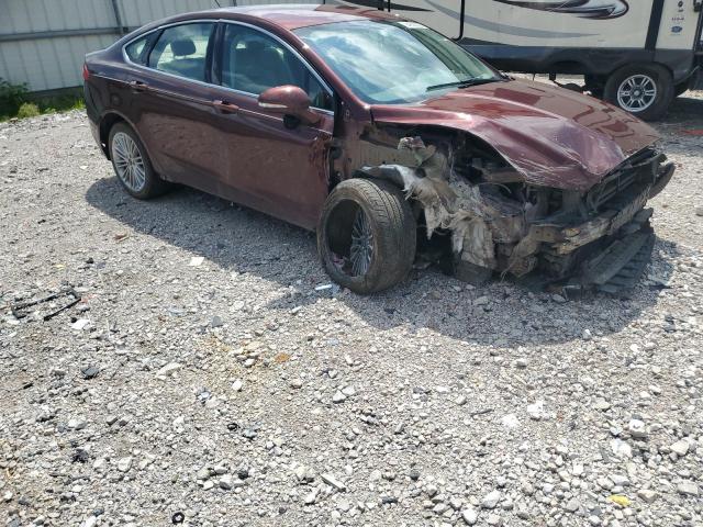 3FA6P0HD3GR339770 - 2016 FORD FUSION SE BROWN photo 4