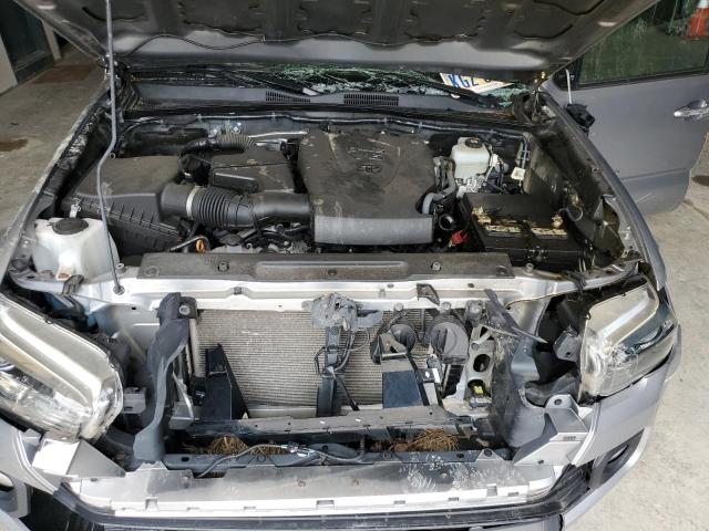 3TMCZ5AN7MM383321 - 2021 TOYOTA TACOMA DOUBLE CAB ვერცხლისფერი ფოტო 11