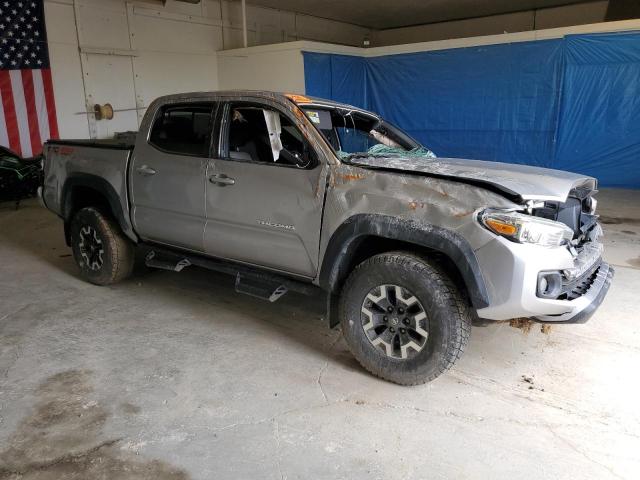 3TMCZ5AN7MM383321 - 2021 TOYOTA TACOMA DOUBLE CAB ვერცხლისფერი ფოტო 4