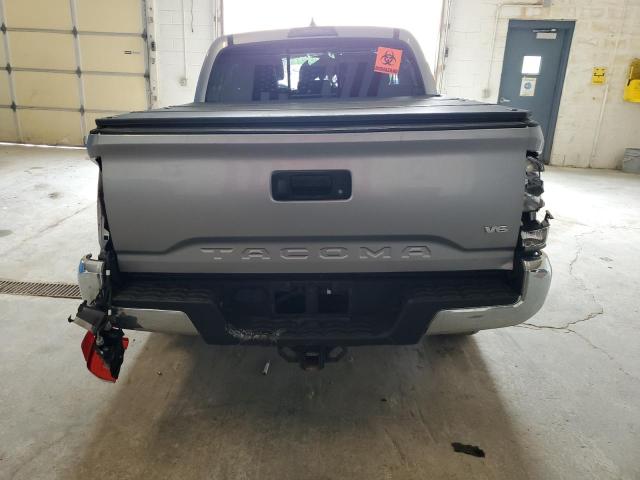 3TMCZ5AN7MM383321 - 2021 TOYOTA TACOMA DOUBLE CAB ვერცხლისფერი ფოტო 6