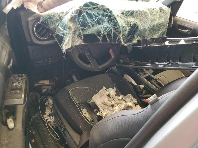 3TMCZ5AN7MM383321 - 2021 TOYOTA TACOMA DOUBLE CAB ვერცხლისფერი ფოტო 8