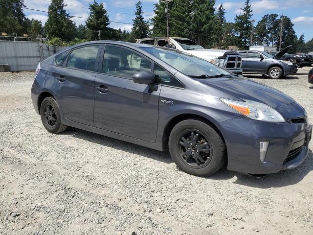 JTDKN3DU9F0479987 - 2015 TOYOTA PRIUS GRAY photo 4