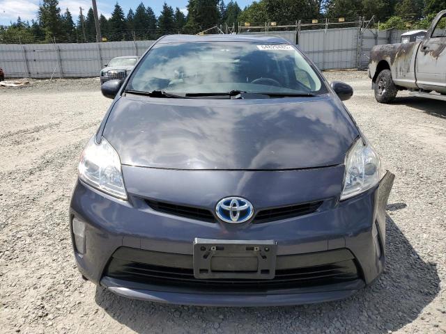 JTDKN3DU9F0479987 - 2015 TOYOTA PRIUS GRAY photo 5