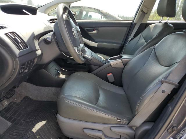 JTDKN3DU9F0479987 - 2015 TOYOTA PRIUS GRAY photo 7