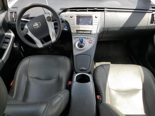 JTDKN3DU9F0479987 - 2015 TOYOTA PRIUS GRAY photo 8