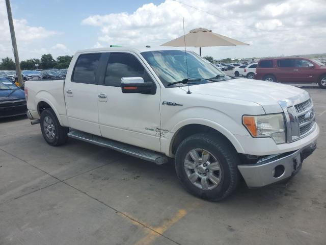 1FTFW1CT6BFB48366 - 2011 FORD F150 SUPERCREW WHITE photo 4