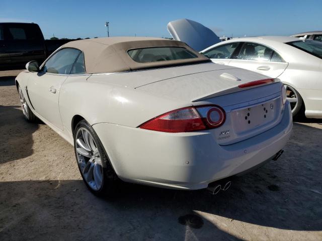 SAJWA44C589B23470 - 2008 JAGUAR XKR WHITE photo 3