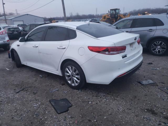 5XXGT4L30JG274673 - 2018 KIA OPTIMA LX WHITE photo 2