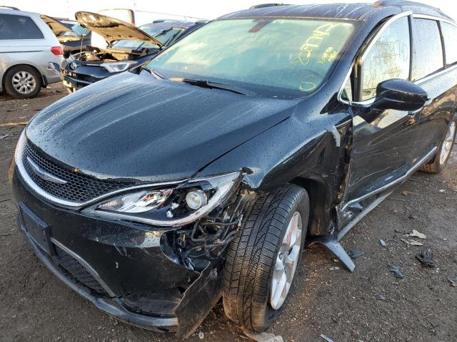 2C4RC1BG4HR804771 - 2017 CHRYSLER PACIFICA TOURING L Սև լուսանկար 9