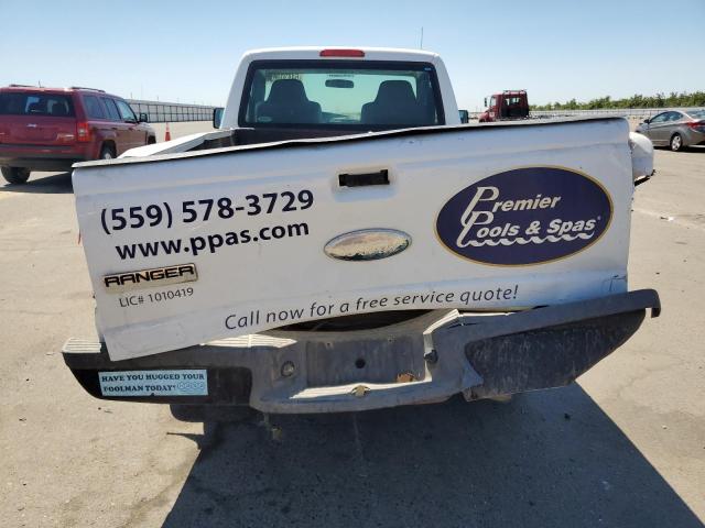 1FTYR10D86PA11524 - 2006 FORD RANGER WHITE photo 6