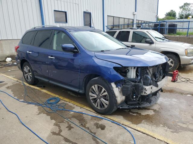 5N1DR2MN4KC644994 - 2019 NISSAN PATHFINDER S 蓝色 照片 4