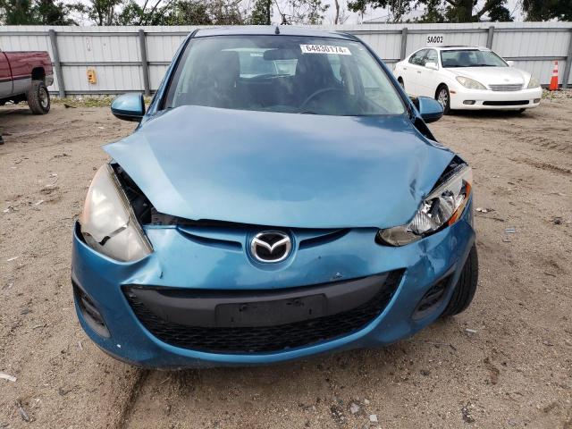 JM1DE1KY6C0142224 - 2012 MAZDA MAZDA2 BLUE photo 5