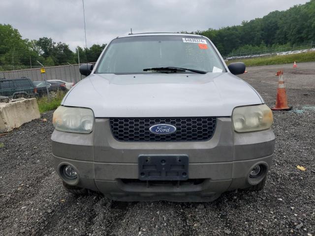 1FMYU03116KB17803 - 2006 FORD ESCAPE XLT SILVER photo 5