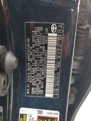 5YFBURHE2KP859052 - 2019 TOYOTA COROLLA L BLUE photo 13