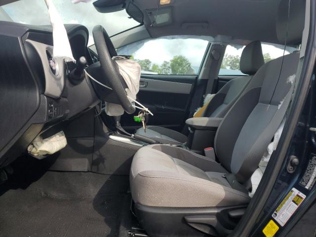 5YFBURHE2KP859052 - 2019 TOYOTA COROLLA L BLUE photo 7