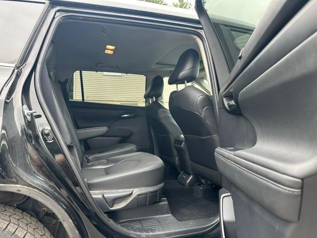 5TDGZRBH9MS525783 - 2021 TOYOTA HIGHLANDER XLE BLACK photo 6