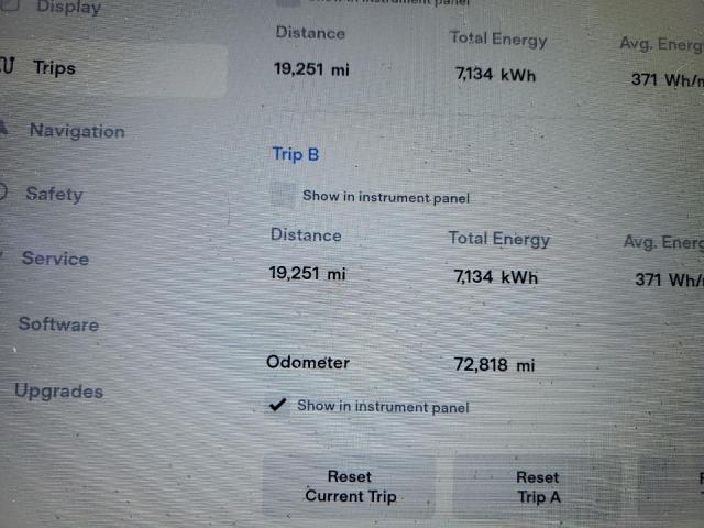 5YJSA1E26FF109675 - 2015 TESLA MODEL S Մոխրագույն լուսանկար 9