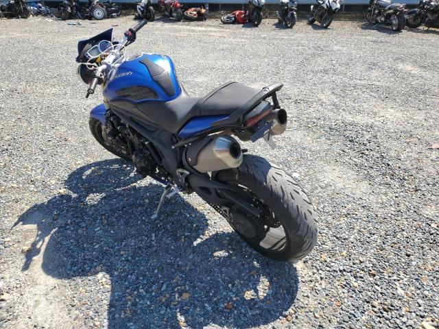 SMTN01PK2ET626871 - 2014 TRIUMPH MOTORCYCLE SPEED TRIP ABS BLUE photo 3