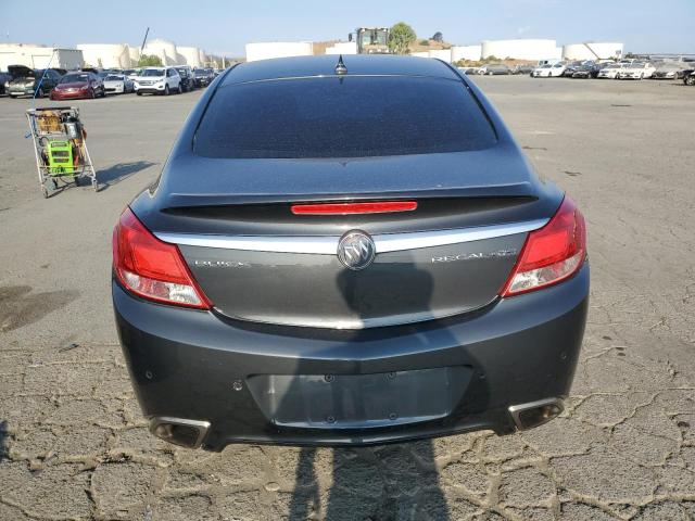 2G4GV5GV0C9214488 - 2012 BUICK REGAL GS GRAY photo 6