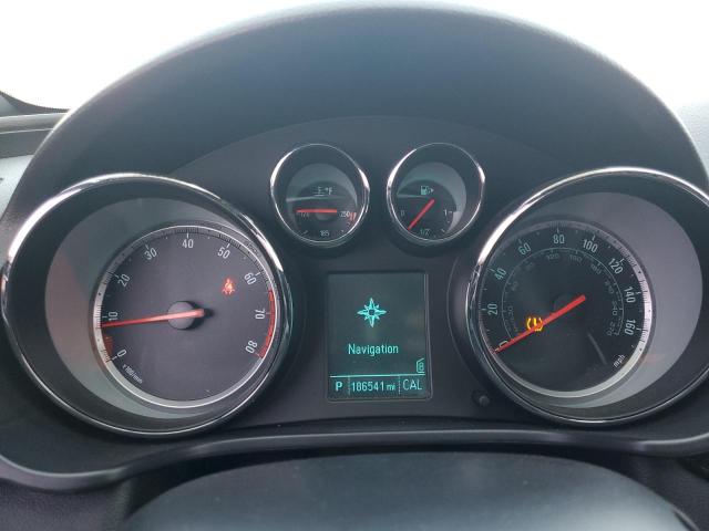 2G4GV5GV0C9214488 - 2012 BUICK REGAL GS GRAY photo 9