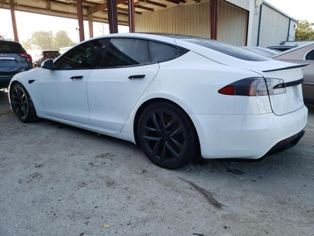 5YJSA1E67MF433461 - 2021 TESLA MODEL S Սպիտակ լուսանկար 2