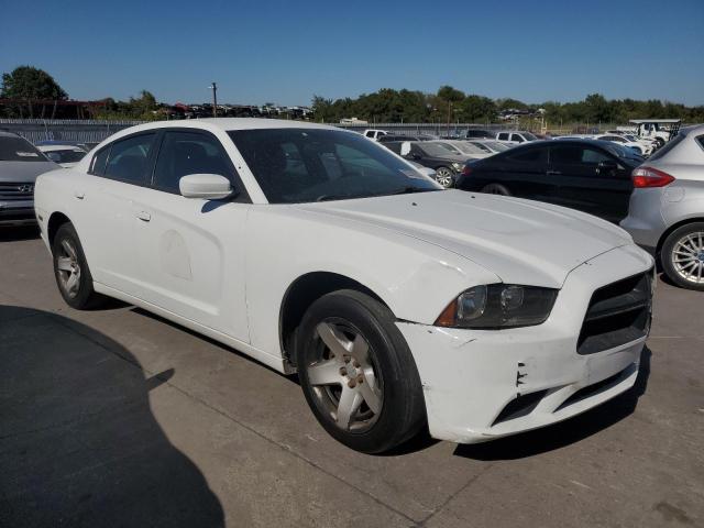 2C3CDXAG7EH217137 - 2014 DODGE CHARGER POLICE WHITE photo 1