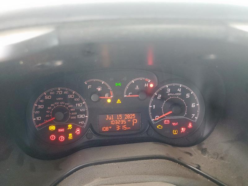 ZFBERFAB3H6D52003 - 2017 RAM PROMASTER WHITE photo 9