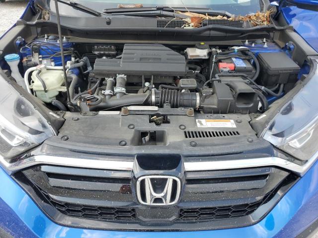 7FARW2H86ME021233 - 2021 HONDA CR-V EXL BLUE photo 12