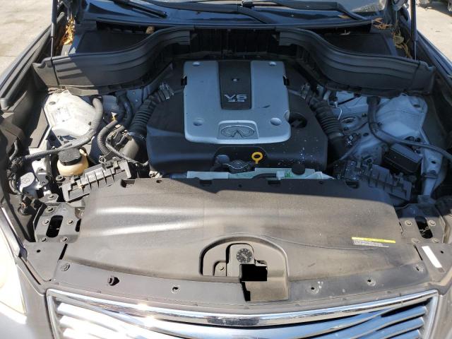 JNKAJ09F08M360039 - 2008 INFINITI EX35 BASE SILVER photo 11