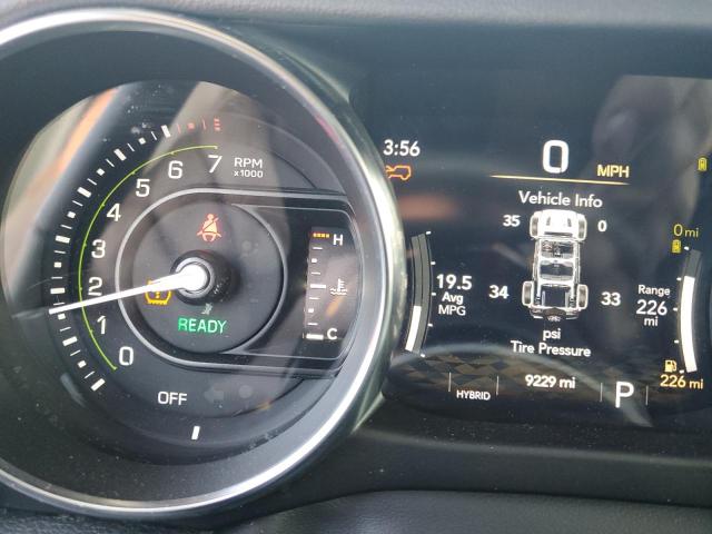 1C4JJXP6XNW275142 - 2022 JEEP WRANGLER U SAHARA 4XE WHITE photo 9