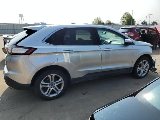 2FMPK4K99JBC16338 - 2018 FORD EDGE TITANIUM SILVER photo 3