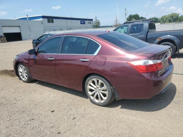 1HGCR2F98DA809641 - 2013 HONDA ACCORD TOURING 勃艮第红 照片 2