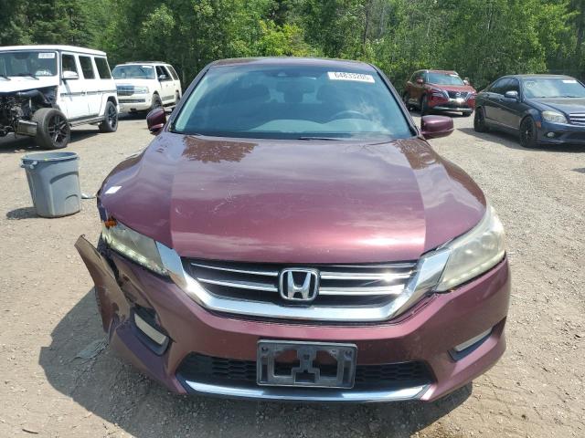 1HGCR2F98DA809641 - 2013 HONDA ACCORD TOURING 勃艮第红 照片 5