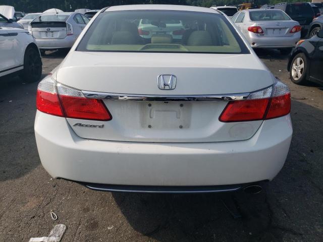 1HGCR2F36EA268876 - 2014 HONDA ACCORD LX WHITE photo 6