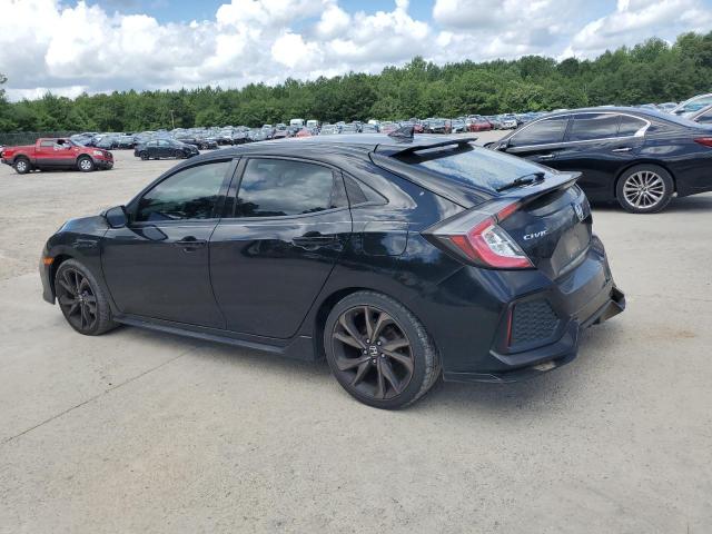 SHHFK7H90JU212592 - 2018 HONDA CIVIC SPORT TOURING BLACK photo 2