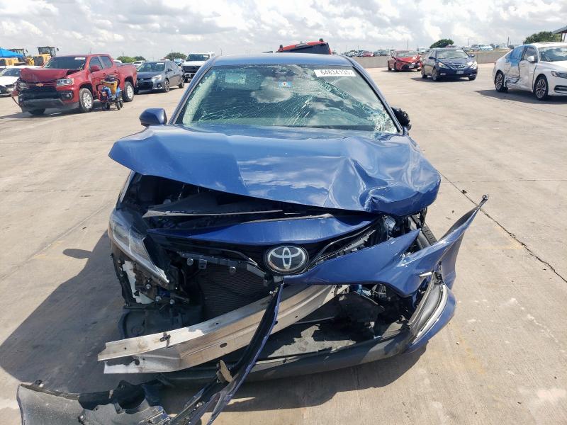 4T1C11AK3PU106151 - 2023 TOYOTA CAMRY LE BLUE photo 5