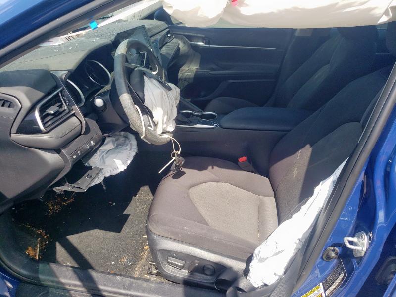 4T1C11AK3PU106151 - 2023 TOYOTA CAMRY LE BLUE photo 7