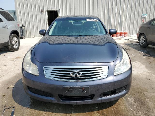 JNKBV61F48M257312 - 2008 INFINITI G35 GRAY photo 5