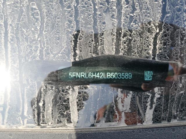 5FNRL6H42LB503589 - 2020 HONDA ODYSSEY EX WHITE photo 13