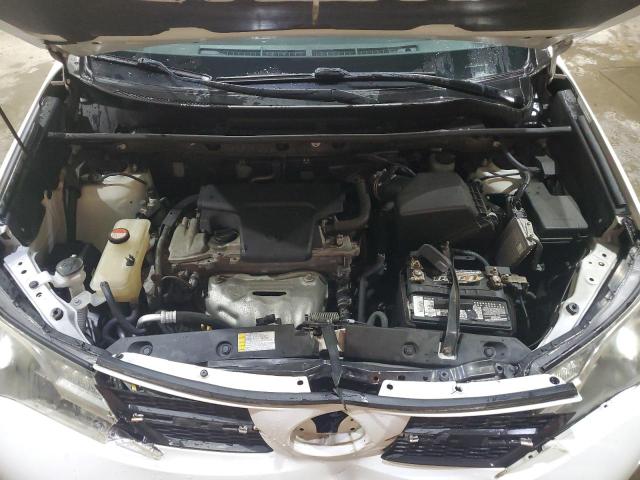 JTMZFREV8FJ058956 - 2015 TOYOTA RAV4 LE WHITE photo 12