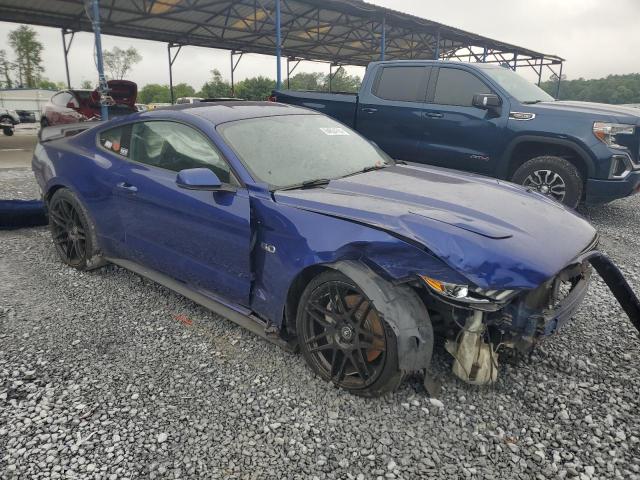 1FA6P8CF5G5322351 - 2016 FORD MUSTANG GT BLUE photo 4