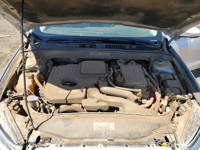 3FA6P0UU0ER340927 - 2014 FORD FUSION S HYBRID SILVER photo 11