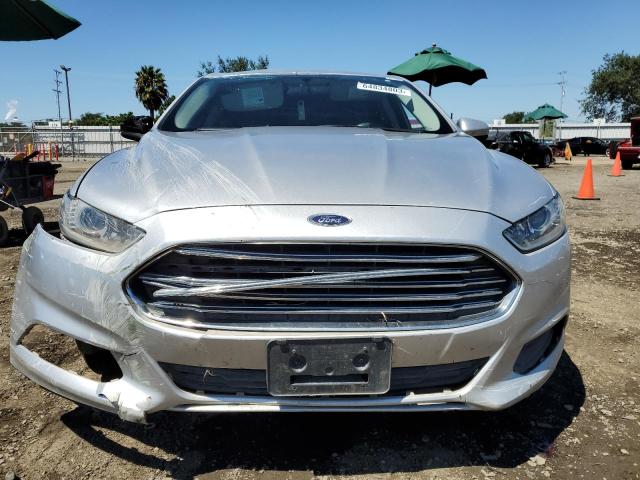 3FA6P0UU0ER340927 - 2014 FORD FUSION S HYBRID SILVER photo 5