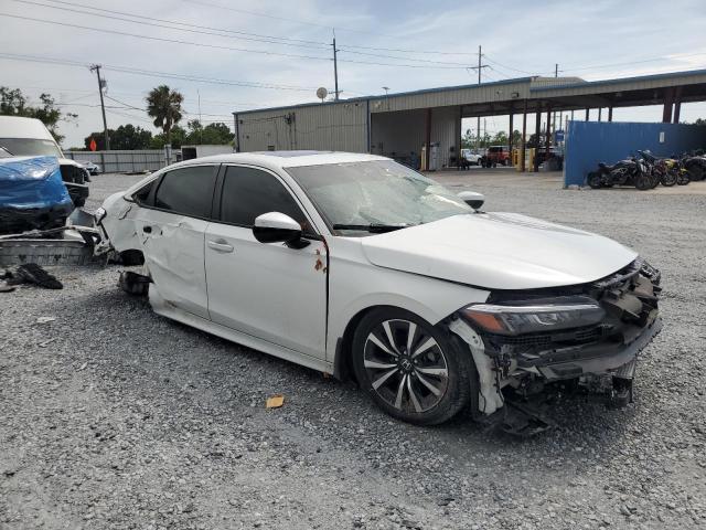 JHMFE1F75NX010297 - 2022 HONDA CIVIC EX WHITE photo 4